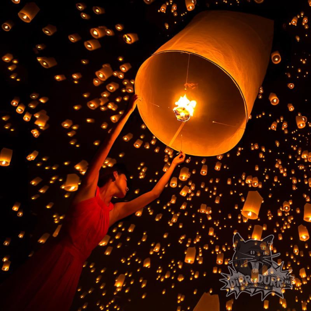 Repülő Lampion - kívánság lámpás