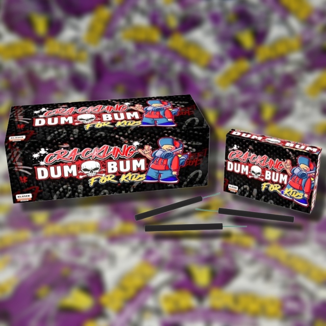DUM BUM GYEREKEKNEK 8DB/DOBOZ (kanócos)