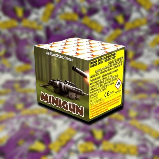 Mini Gun 20 lövés 14mm