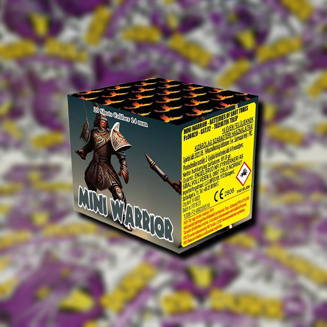 Mini Warrior 20 lövés 14mm