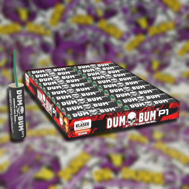 DUM BUM P1 20DB/TÁLCA (kanócos)