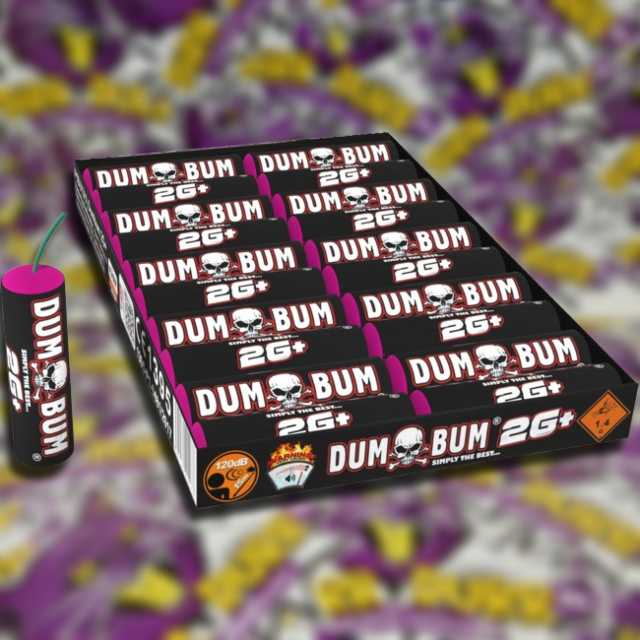 DUM BUM 2G+ 20DB/TÁLCA (kanócos)