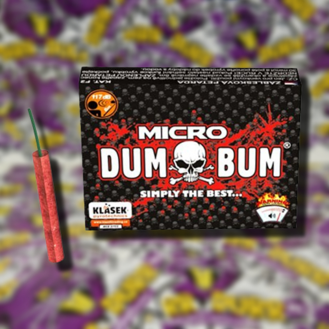 DUM BUM MICRO 25DB/DOBOZ (kanócos)