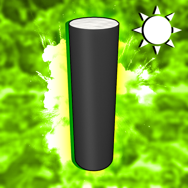 LIGHT GREEN NAPPALI TŰZIJÁTÉK (SINGLE SHOT) - Világos Zöld színben