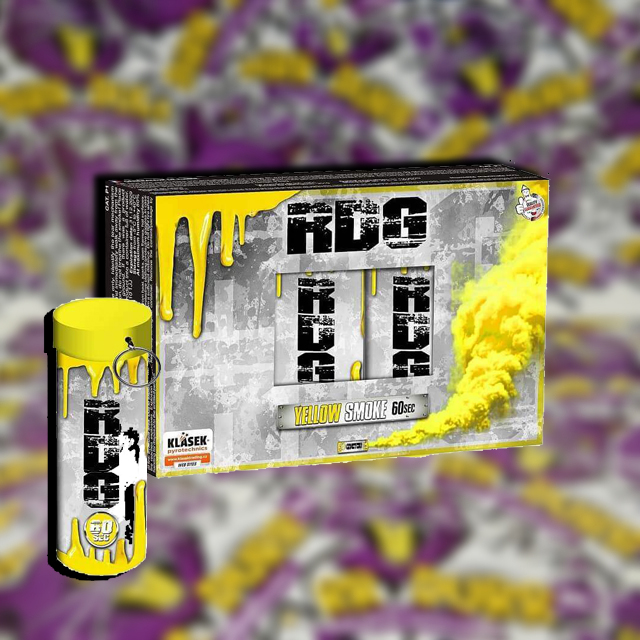 RDG1 Yellow - Rántózsinórral 60s/db (Sárga Füst)