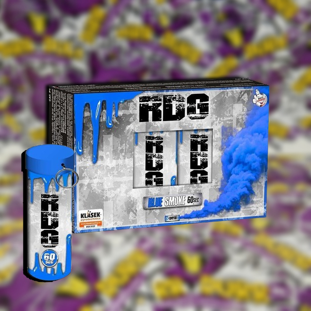 RDG1 Blue - Rántózsinórral 60s/db (Kék Füst)