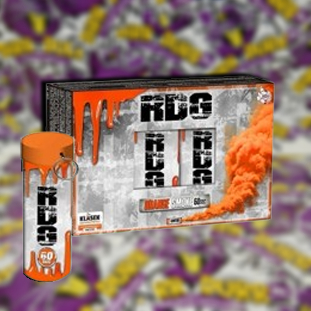 RDG1 Orange - Rántózsinórral 60s/db (Narancs Füst)