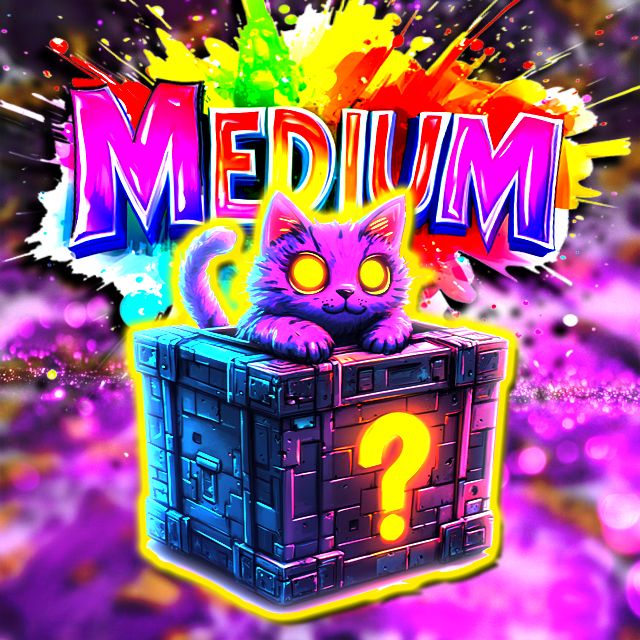MEDIUM MYSTERY BOX - Közepes Zsákbamacska