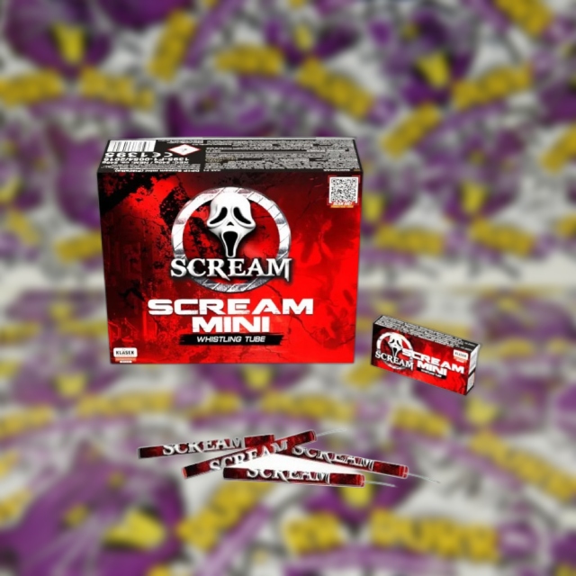 Scream Mini Fütyülő csövek 10db/csomag