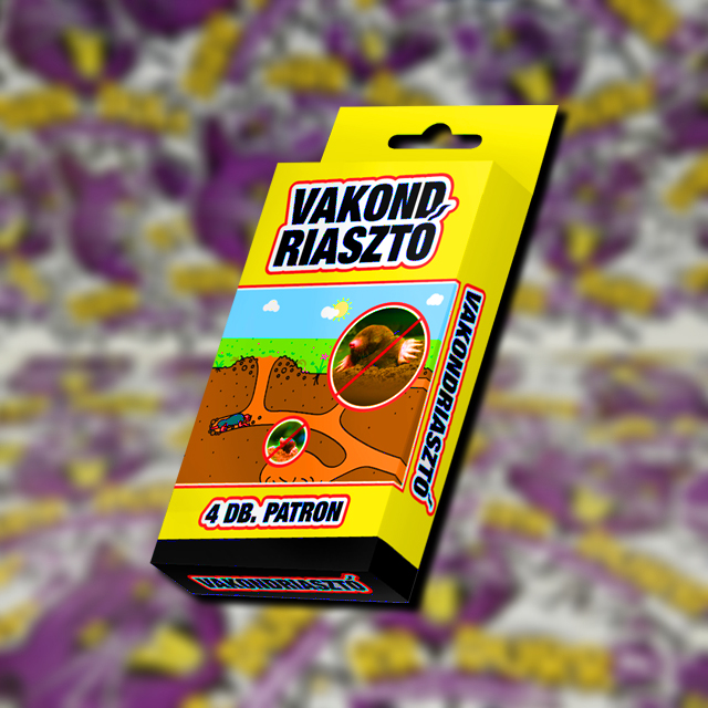 Vakondriasztó Füstpatron 4db/csomag